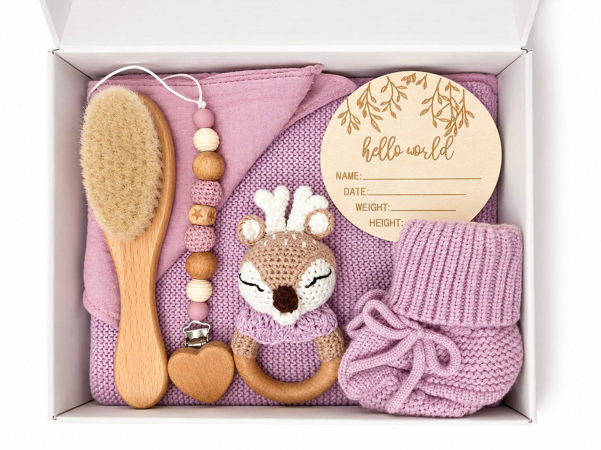 Newborn Baby Gift Set - LILAC
