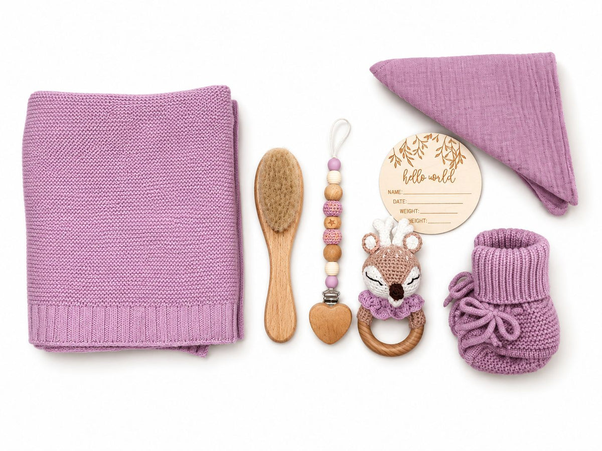 Newborn Baby Gift Set - LILAC